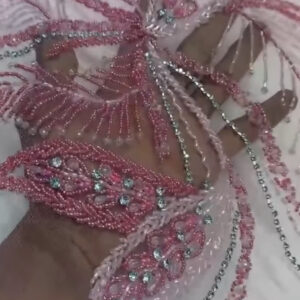 Rosyy Crystal fabric